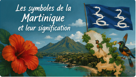 Illustration des symboles culturels de la Martinique