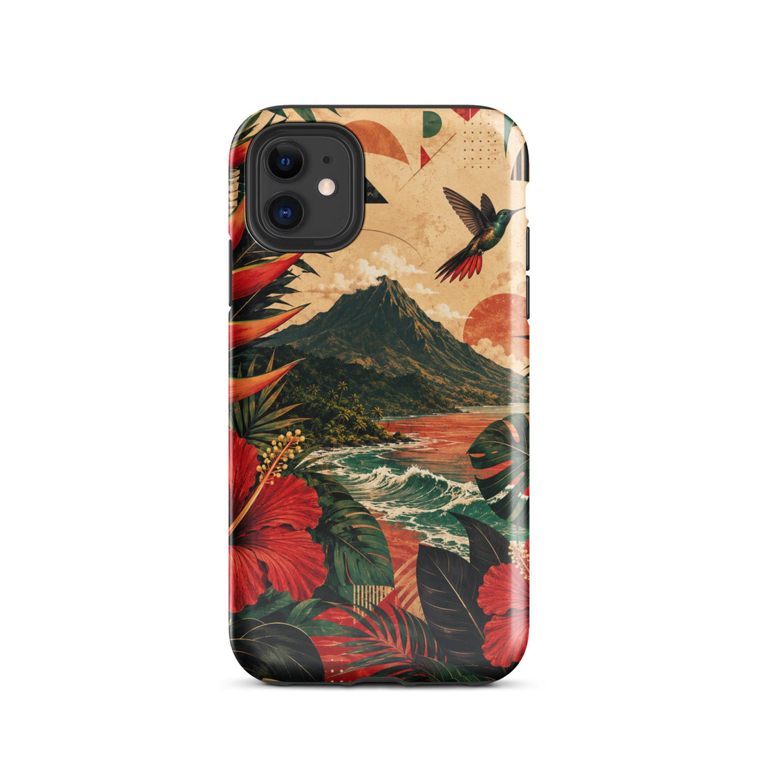Coque de téléphone Martinique pour iPhone inspirée de Madinina