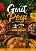 Couverture de Goût Péyi, ebook de 10 recettes antillaises faciles