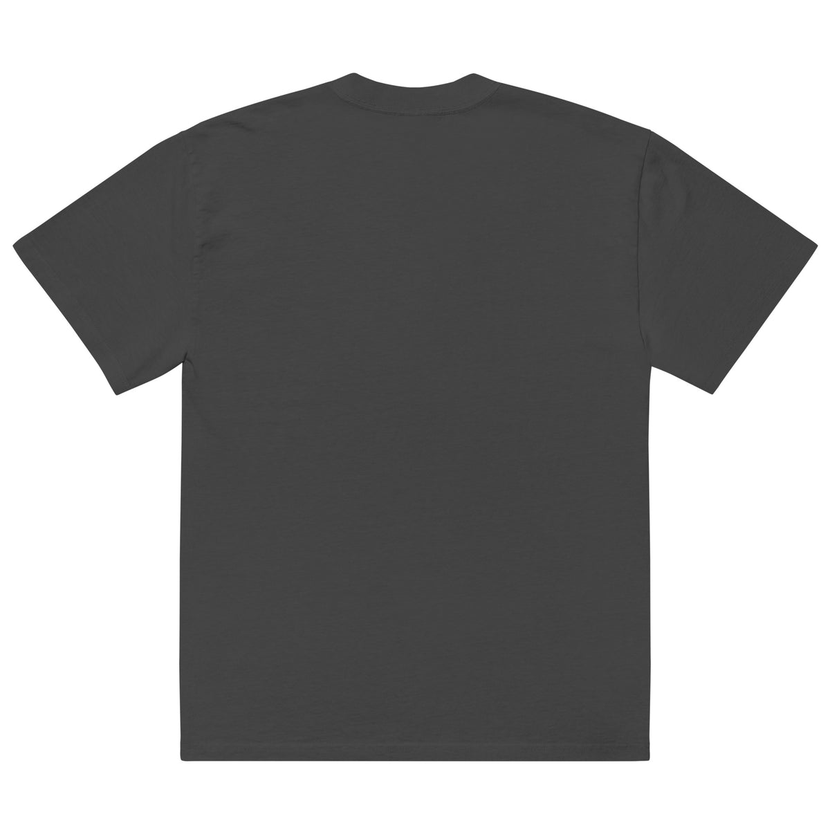 T-shirt oversize Rhumantique noir délavé – vue de dos
